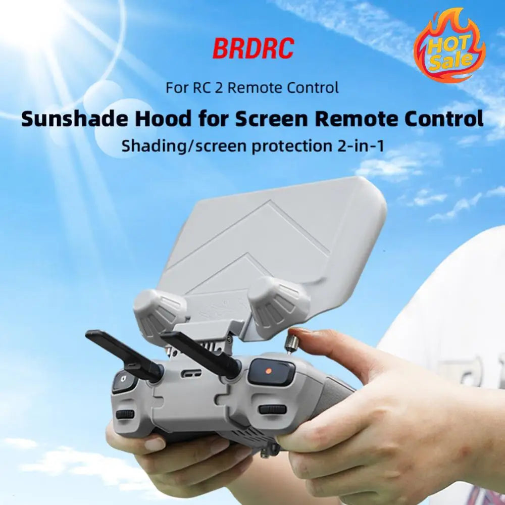 Foldable Sunhood for DJI RC 2 Remote Control Screen Shade
