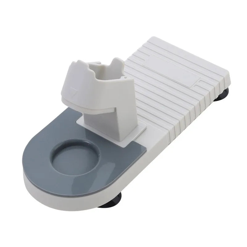 Hot Glue Gun Stand Holder with Silicone Mat Anti Tip Base for Craft DIY Industrial Glue Guns Organizer Tool Accessory Peaceful Pleasures Health and Wellness light grey(SD-804)