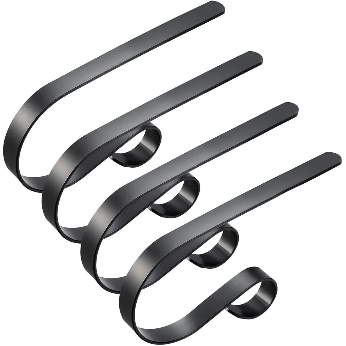2/4Pack Stocking Holders for Mantle, Christmas Stocking Holder, Mantle Clip Fireplace Hooks Hanger for Party Decoration Supplies Peaceful Pleasures Health and Wellness 4pcs 2