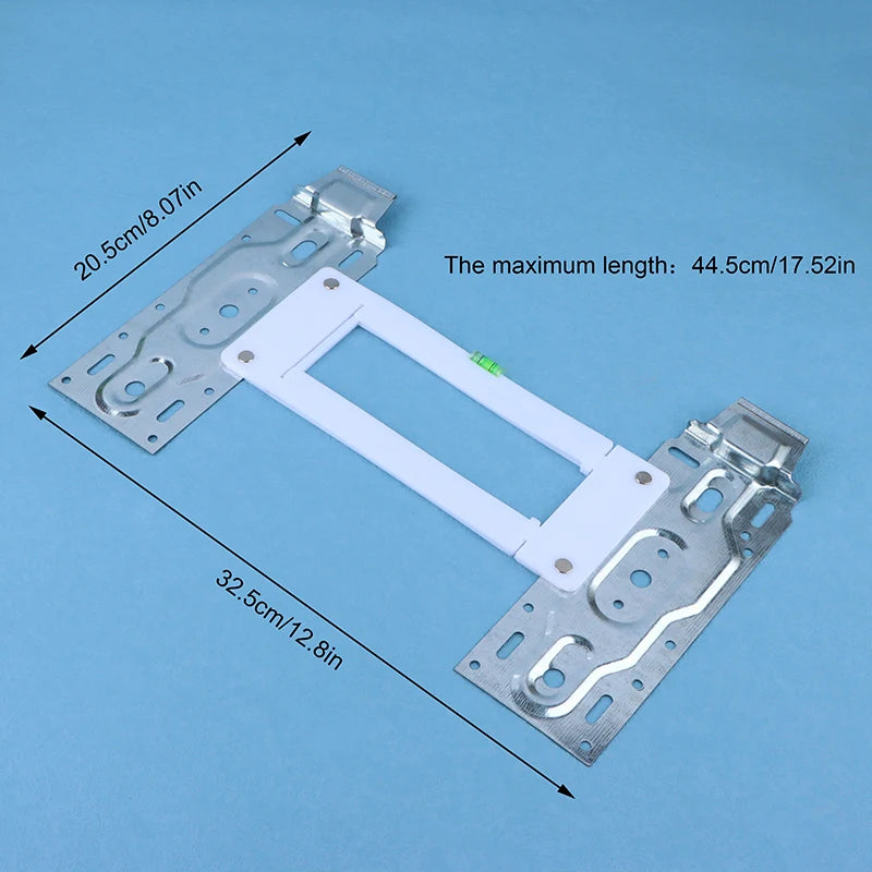 Metal Indoor Unit With Level Gauge Universal Wall Mount Adjustable Bracket For Home Split Air Conditioner Peaceful Pleasures Health and Wellness