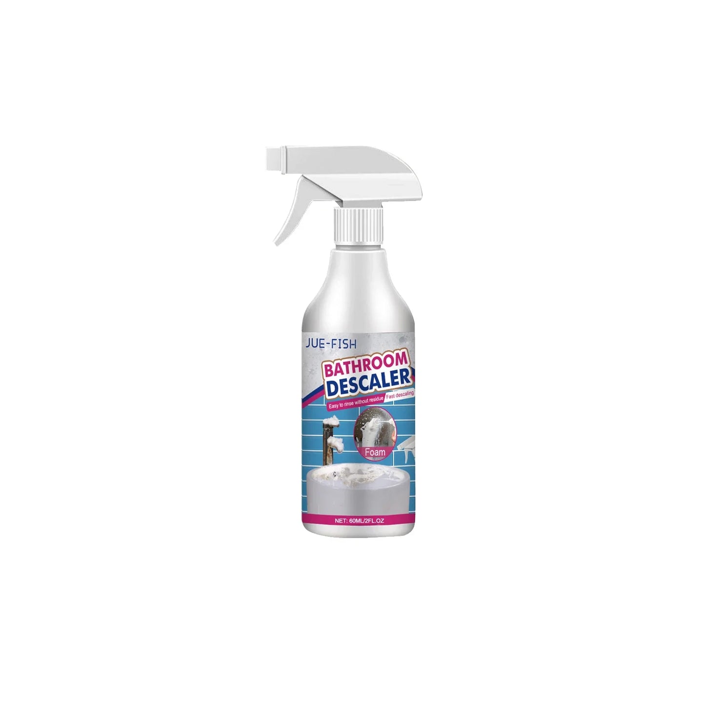 Jue-Fish Bathroom Scale Remover Deep Clean Spray 60ml