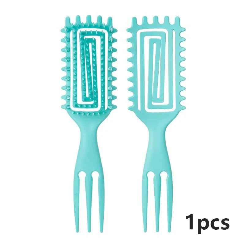 3-in-1 Curling Comb – Styling, Curling & Massage Tool