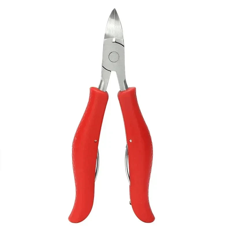 Professional Ingrown Toenail Corrector Kit – Podiatry-Grade Nail Clippers, Cuticle Nippers & Paronychia Care Tools Peaceful Pleasures Health and Wellness Red