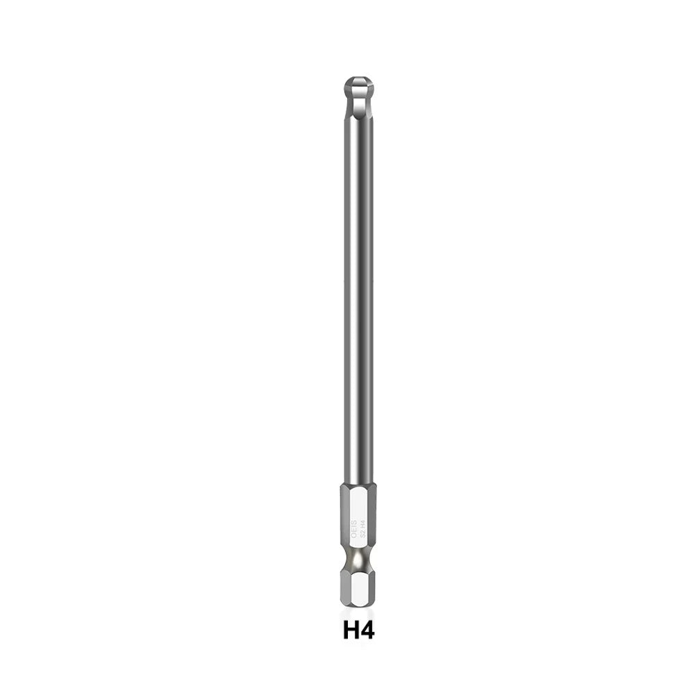 Ball End Hex Screwdriver Bit Metric 1 Head Magnetic Hexagonal Hand