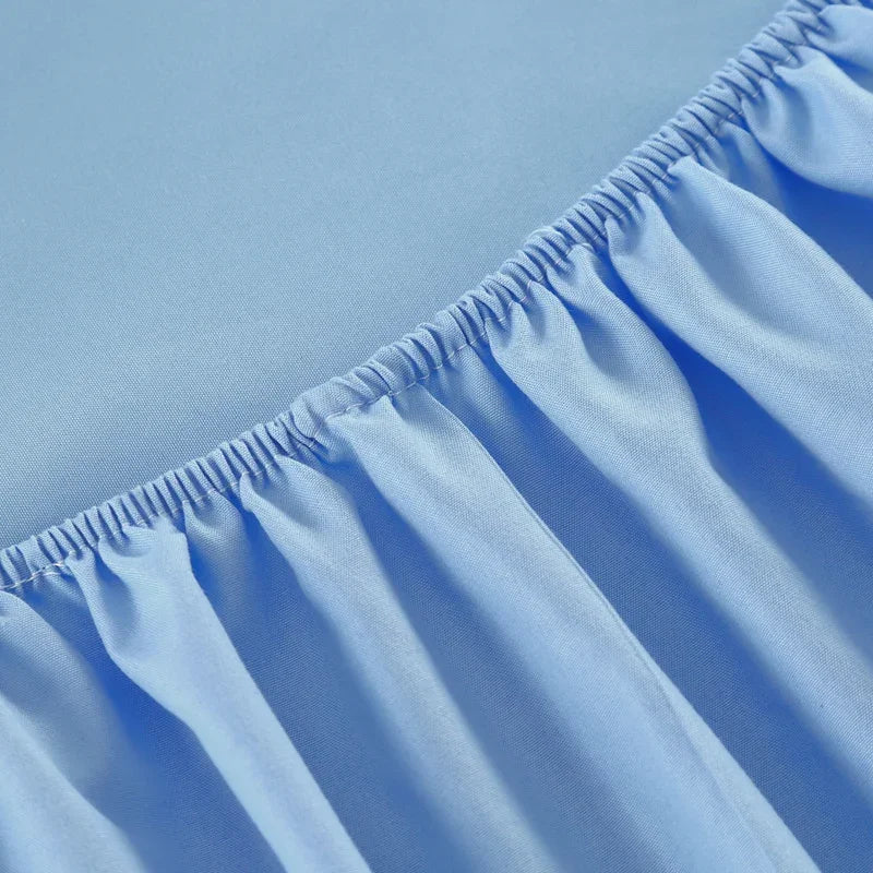Elastic Fitted Sheet with Pocket | Microfiber Single–King