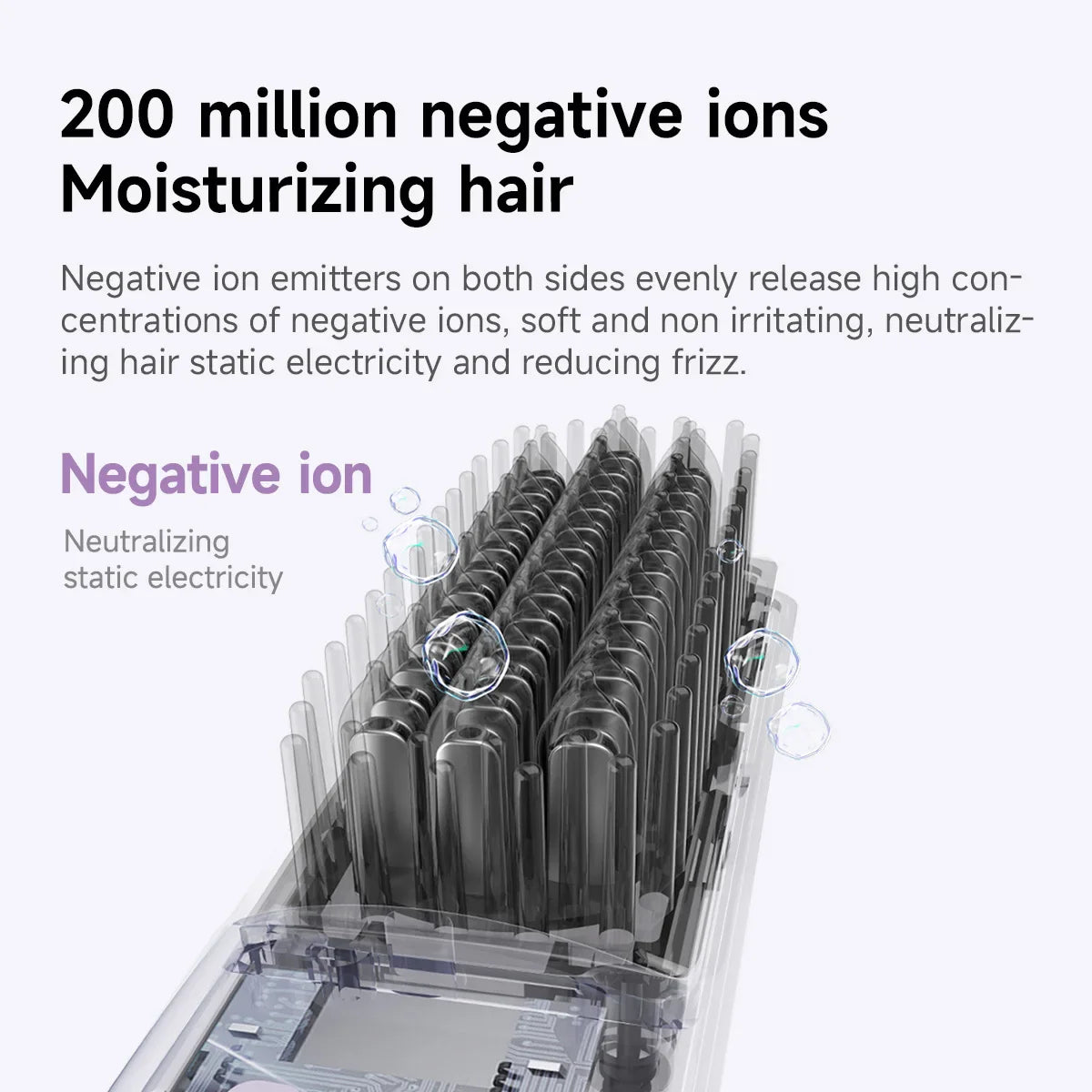 DOCOLAB 2-in-1 Cordless Hair Straightener & Curler Brush