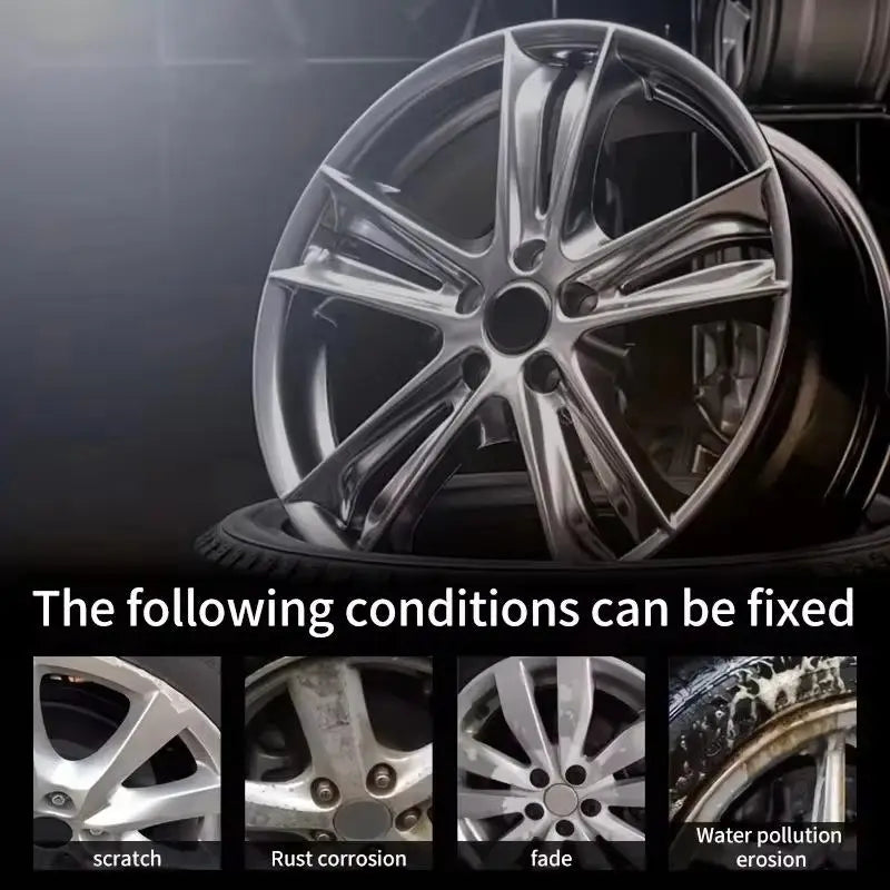 Car Wheel Rim Scratch Repair Paste | Alloy Wheel Restorer