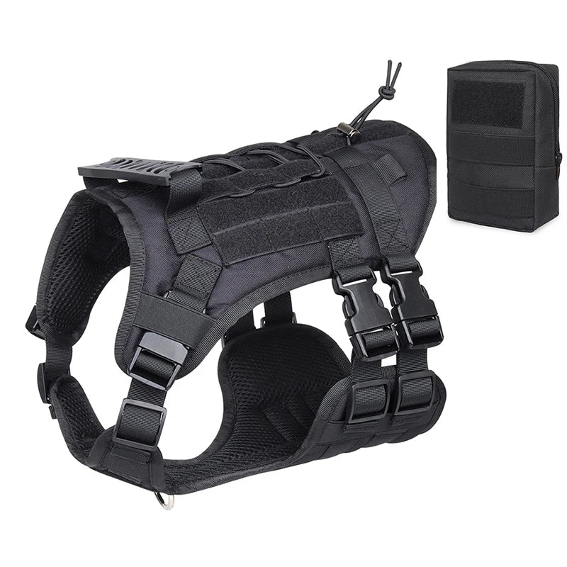 Tactical Military Dog Harness | No-Pull Vest for Large Dogs