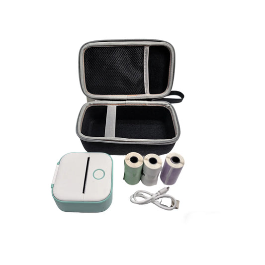 Label Maker Case For Memoking T02/For Phomemo M02/ M02S/M02 Pro/Q30S/For Nelko PM230/For Anycash/For Ponek Mini Pocket Printer Peaceful Pleasures Health and Wellness Default Title