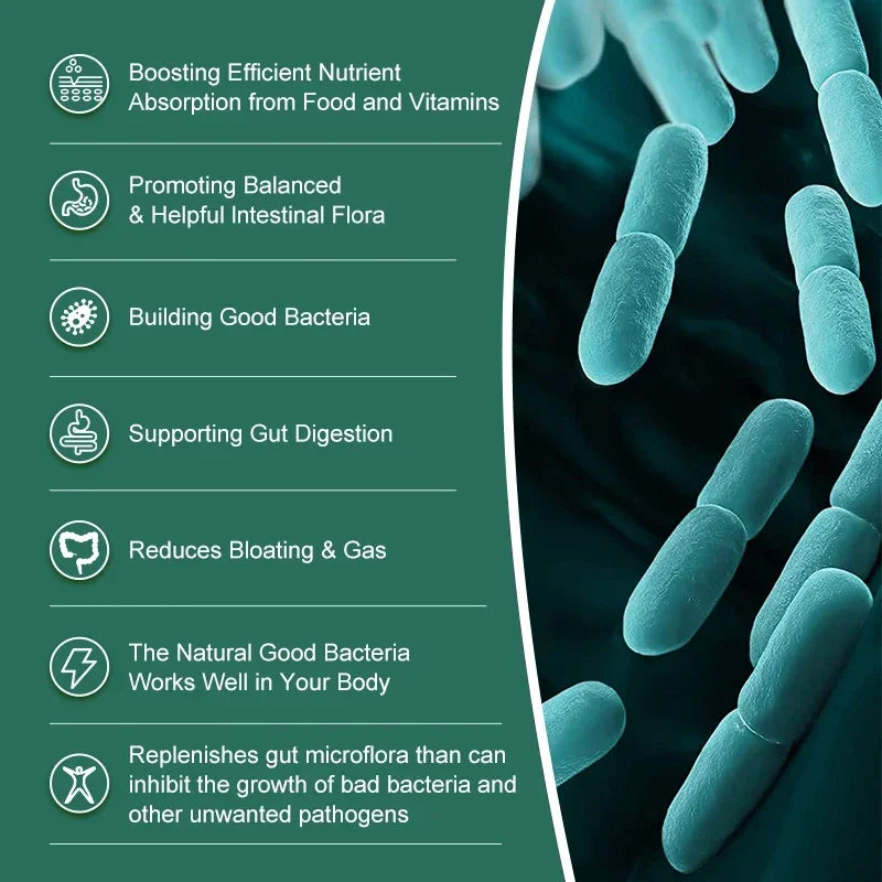 Organic Probiotics Capsules Supplement 100 Billion CFU 500mg Probiotics Helps Gut Health, Balanced Gut Probiotics Peaceful Pleasures Health and Wellness
