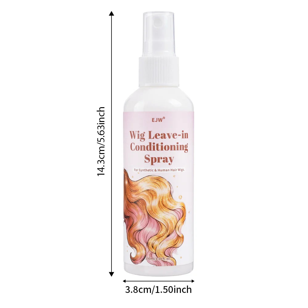 Wig Hair Care Oil Spray – Anti-Frizz, Hydrates & 48H Fragrance