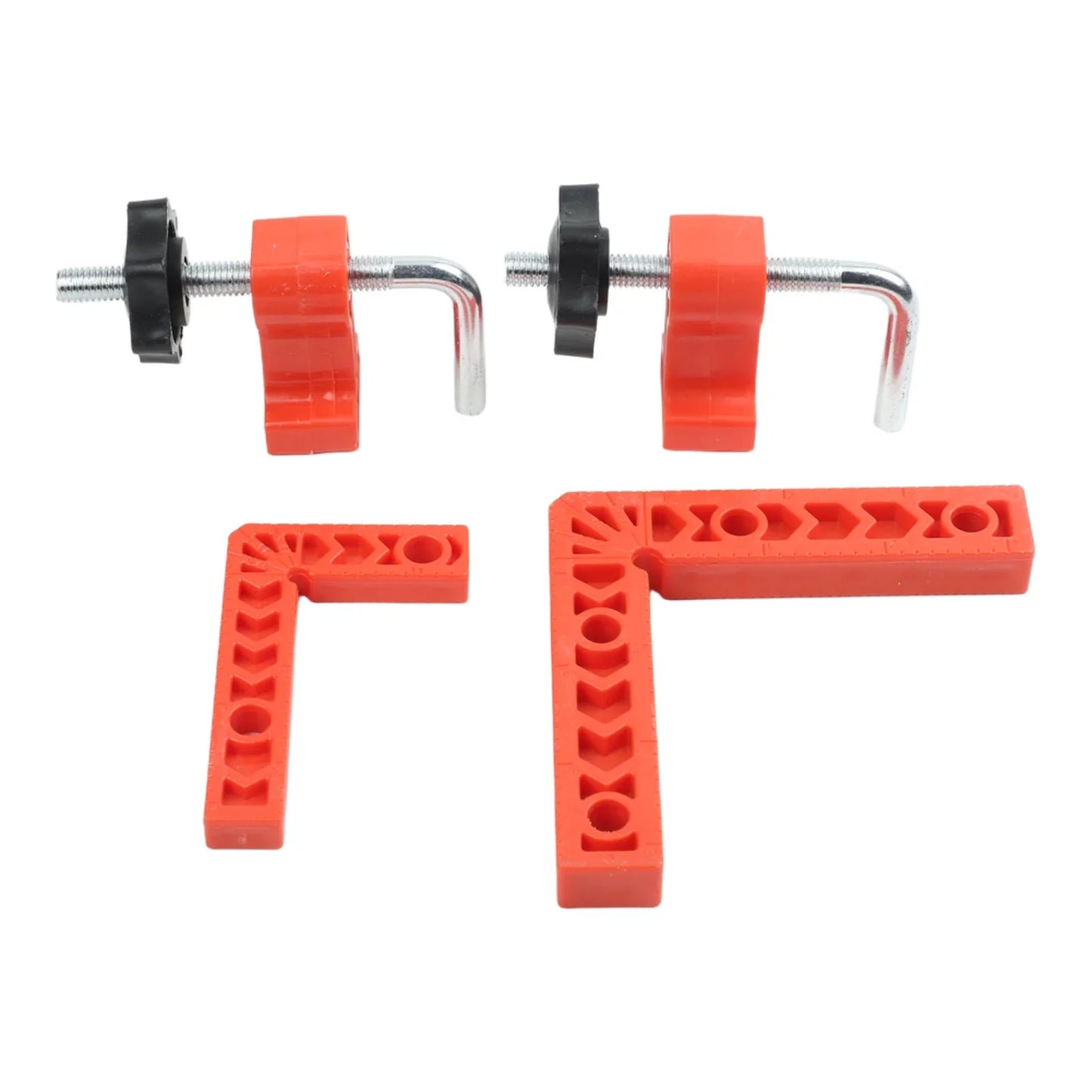 90° Aluminum Right Angle Clamp – L-Shaped Woodworking Tool