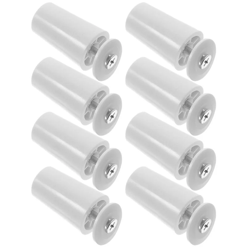 Roller Blind Stopper Clips 8-Pack White | Window Shutter Repair