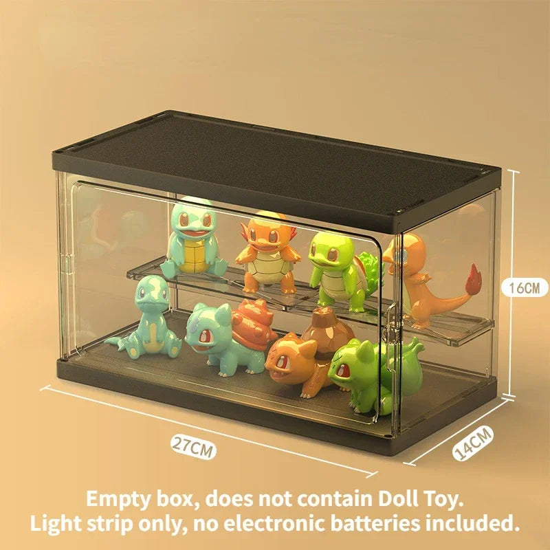 Large Collectible Figure Display Case – Dust-Proof Organizer Box