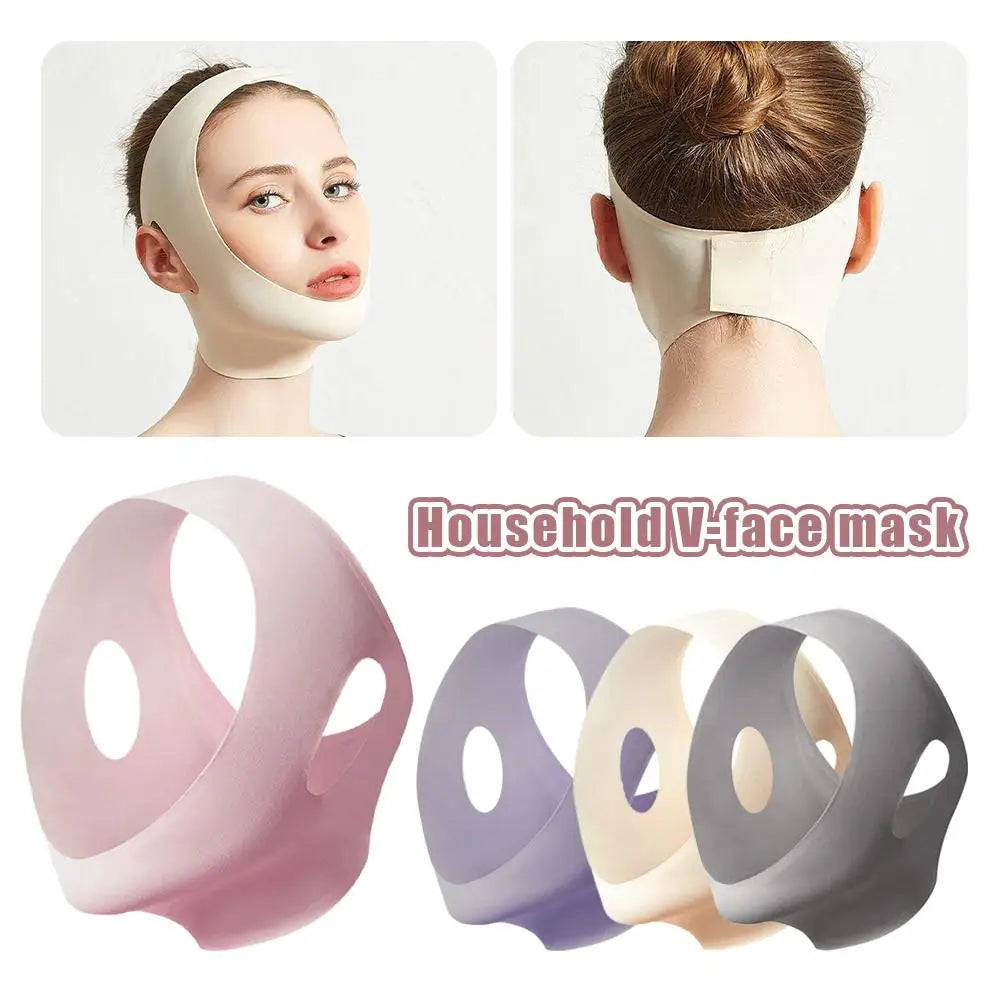 V-Shape Face Lift Belt – Adjustable Chin Slimming Bandage