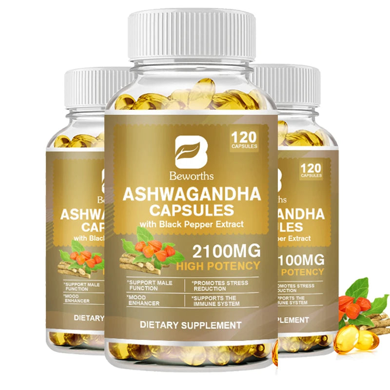 Ashwagandha Root Extract Capsules – Sleep & Stress Support Peaceful Pleasures Health and Wellness
