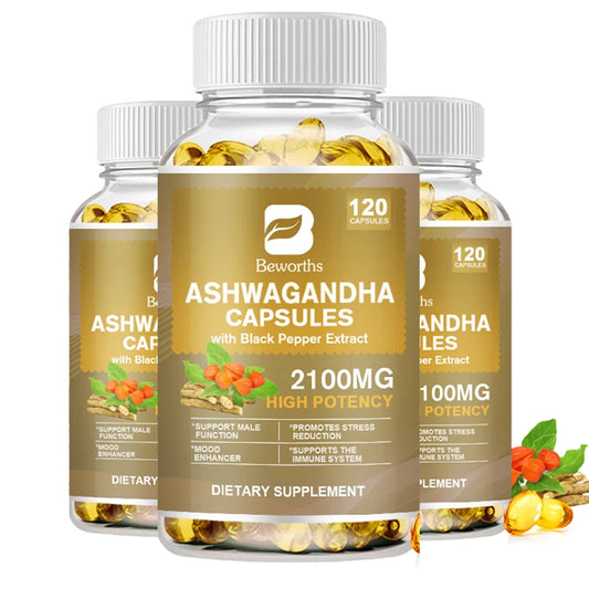 Ashwagandha Root Extract Capsules – Sleep & Stress Support Peaceful Pleasures Health and Wellness