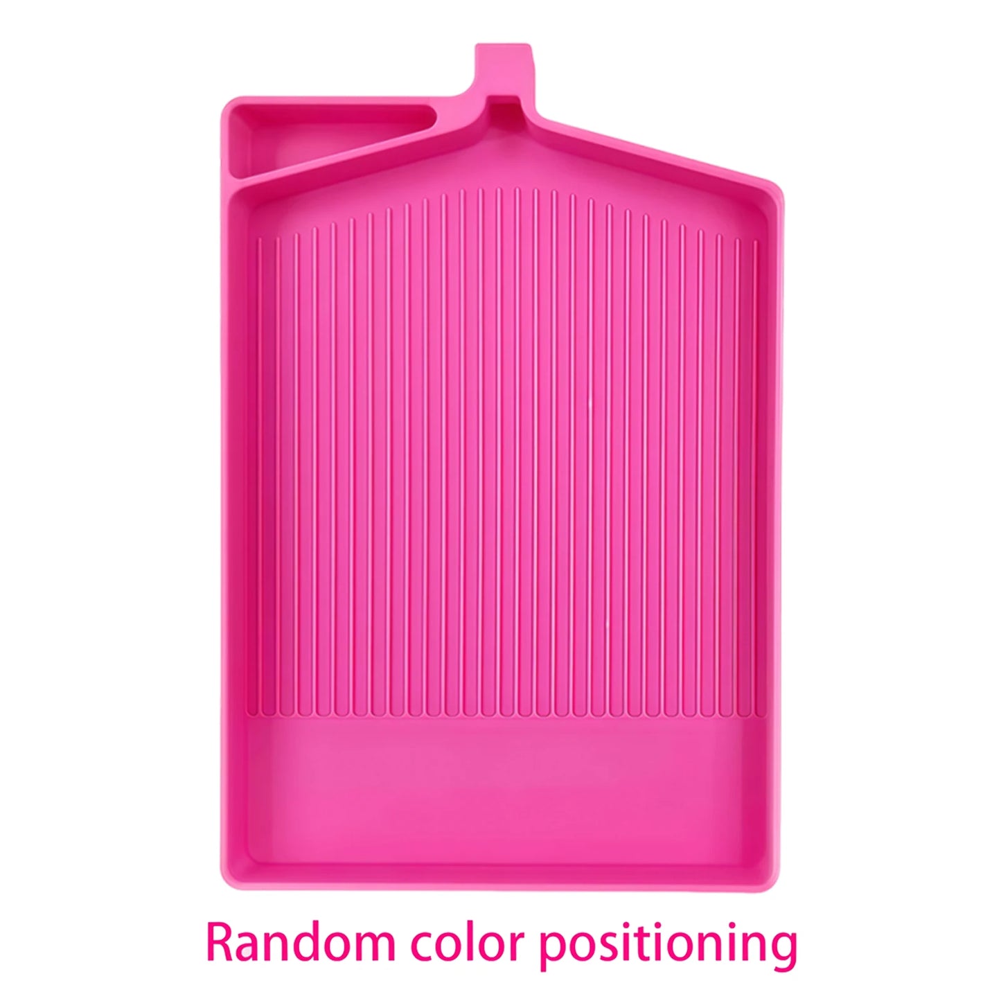 Diamond Art Tray 3D Printed Diamond Art Painting Bead Sorting Tray for Adults Accessories and Tools for DIY Crafts Peaceful Pleasures Health and Wellness Pink