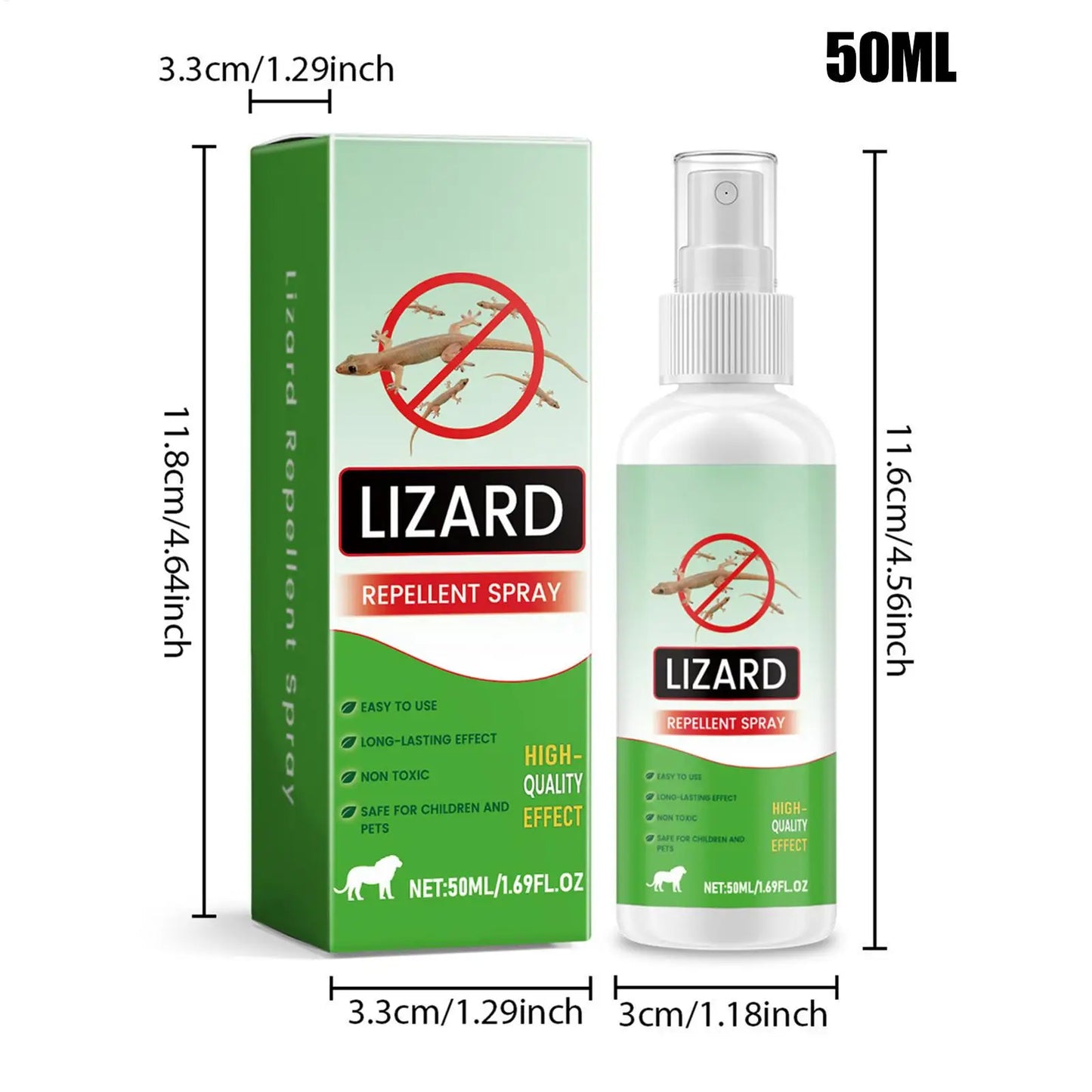 Natural Lizard & Gecko Repellent Spray 50ml | Lavender Oil