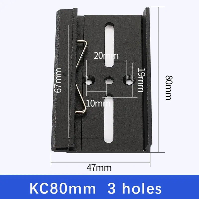 25/35/45MM Metal DIN Rail Fixed Clamp Clip Relay Mounting Buckle Simple Fixing Rack With Mounting Holes Peaceful Pleasures Health and Wellness 15