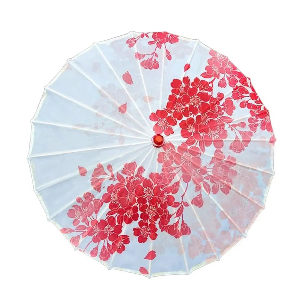Handmade Chinese Silk Parasol | Decorative Dance Umbrella
