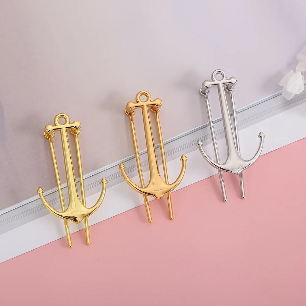 Stylish Anchor Metal Bookmark Durable Reader Page Holder Perfect