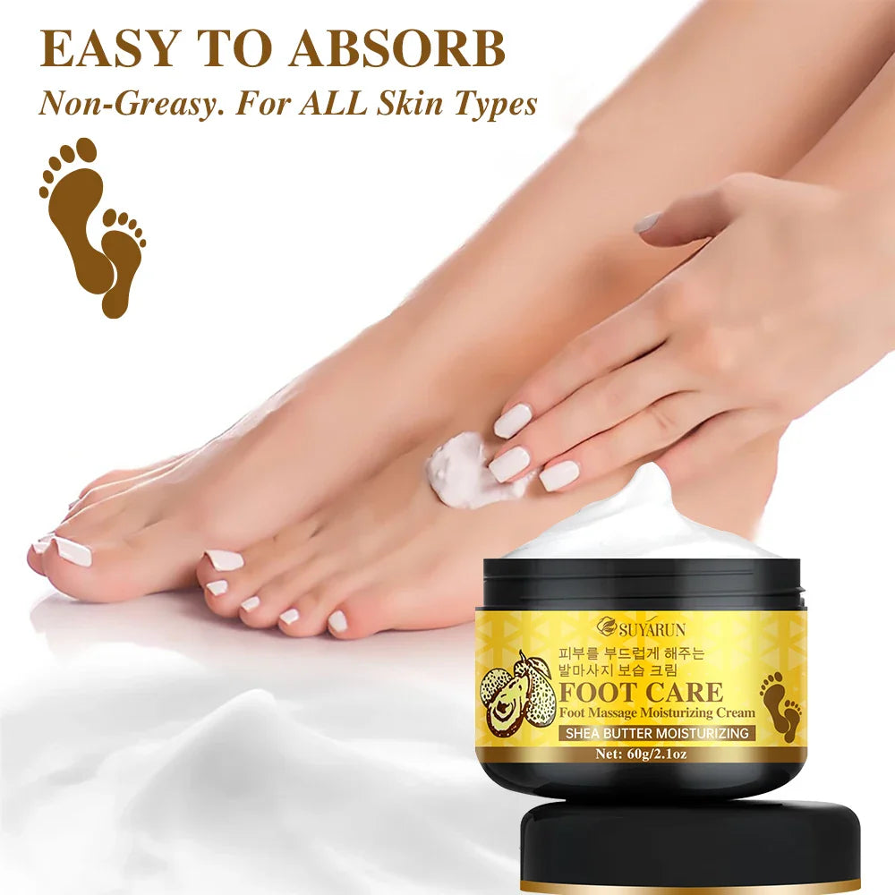 SUYARUN Oat & Witch Hazel Foot Cream | Dry Heel Hydration