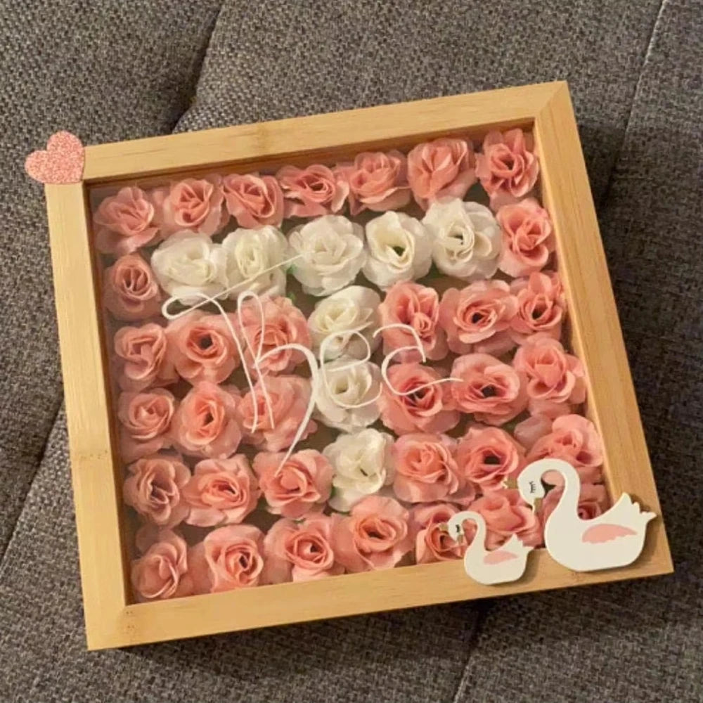 50/100PCS Cream Silk Rose Heads – Wedding, DIY & Craft Decor