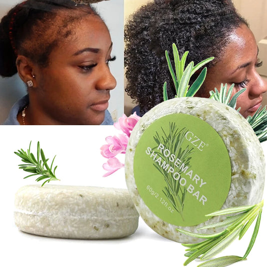 GZE Rosemary Shampoo Bar – Strengthen Weak & Brittle Hair Rosemary Shampoo Bar Peaceful Pleasures Health and Wellness