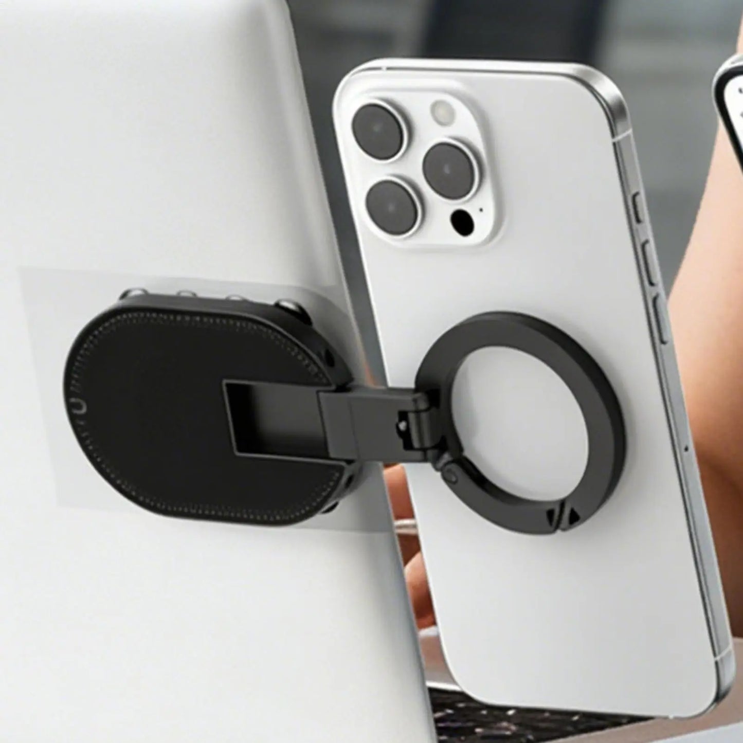 Magnetic Phone Mount Suction Cup Automobile Navigation Stand 360 Degree Adjustable Car Phone Holder Mount for Hands-Free Peaceful Pleasures Health and Wellness