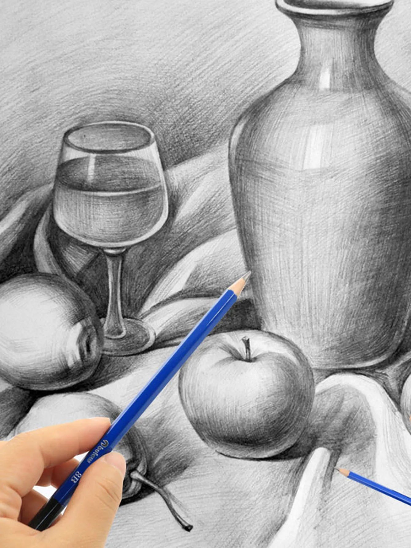Bview Art Stuff Diverse Pencils Sketching Beginners Professional