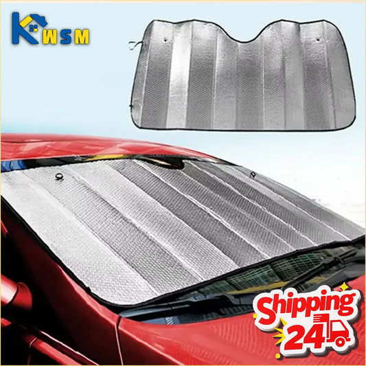 Foldable Car Windshield Sun Shade 6-Piece UV Block Set Car Sun Shade Set Oasis Select