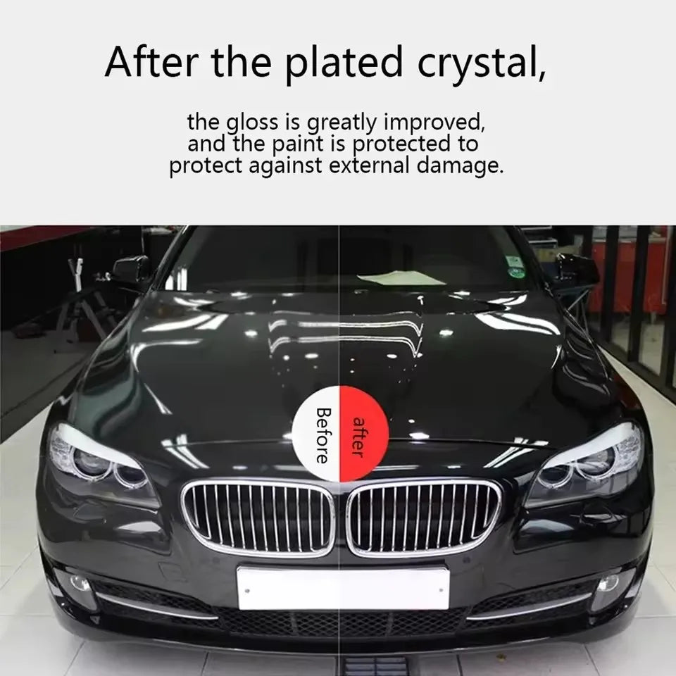 Car Ceramic Coat Set 30ml/50ml Upgraded 9H Polish Liquid Crystal Set High Density Car Super Hydrophobic Glass Coating Tools Peaceful Pleasures Health and Wellness