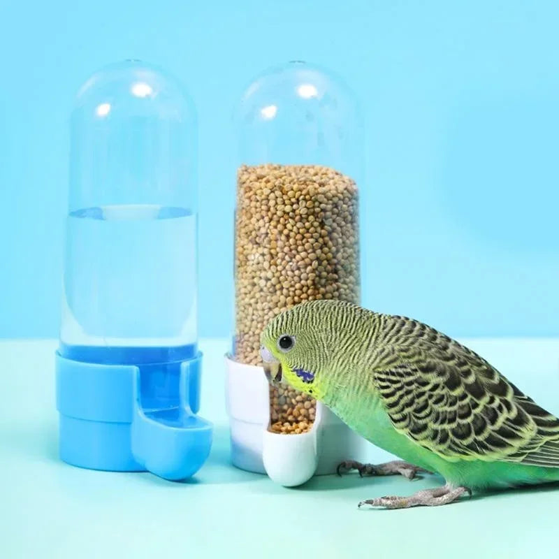 Hanging Bird Water Dispenser & Feeder | Cage Accessory