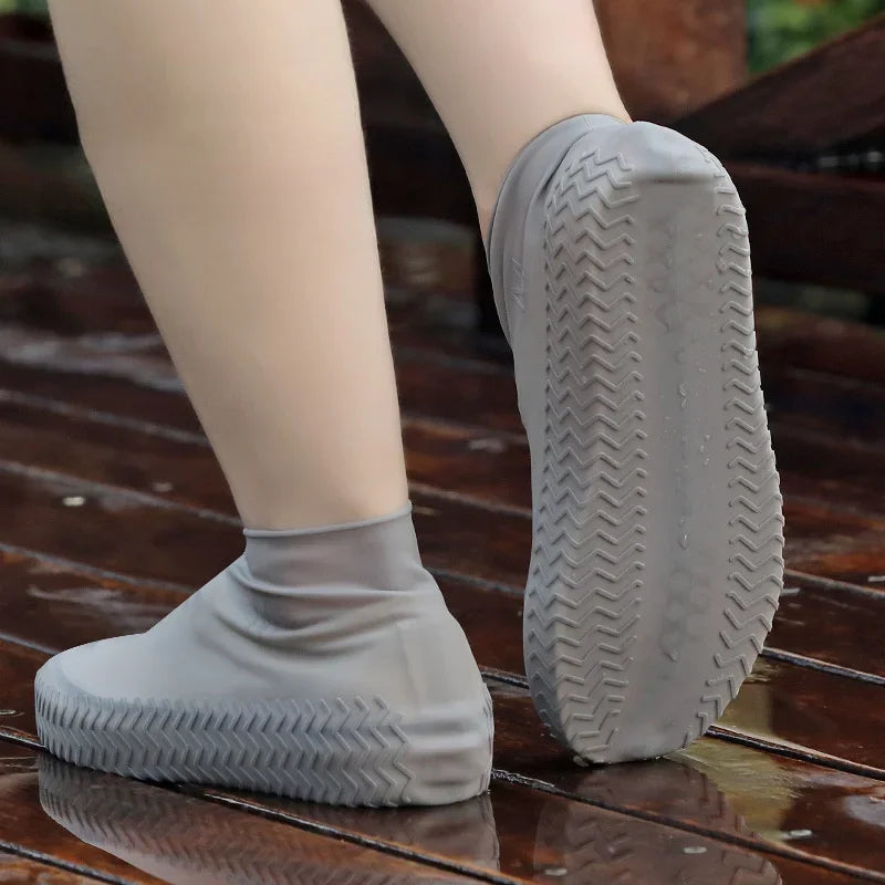 Reusable Silicone Waterproof Rain Shoe Covers – 1 Pair