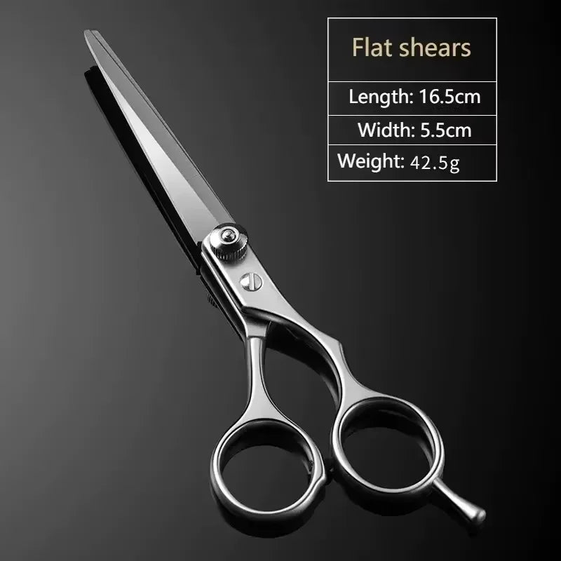 6-Inch Professional Hair Cutting & Thinning Scissors Set