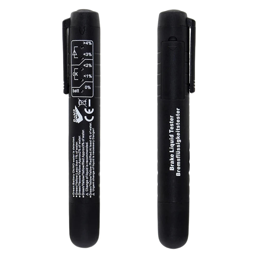 5-LED Brake Fluid Tester Pen – DOT3/DOT4/DOT5 Diagnostic Tool Peaceful Pleasures Health and Wellness