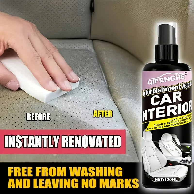 Car Interior Cleaner, Seat Polish & Conditioner – Rinse-Free