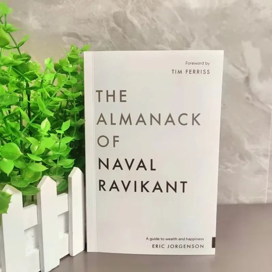 Almanack Naval Ravikant Guid Wealth Happiness English Book Paperback Peaceful Pleasures Health and Wellness 5