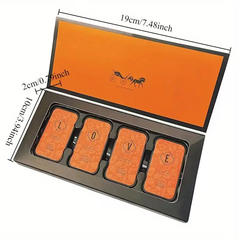 Solid Fragrance Gift Box – Portable Lasting Scent | Travel Perfume