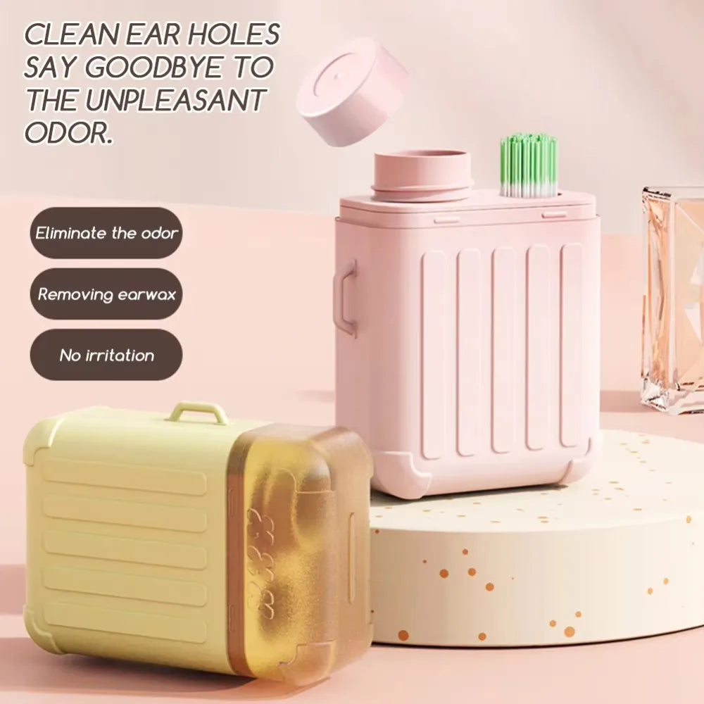 180/240Pcs Pierced Ear Cleaning Set with Solution Paper Floss Ear Hole Care Tools Disposable Earring Cleaner Kit Cleaner Tool Peaceful Pleasures Health and Wellness