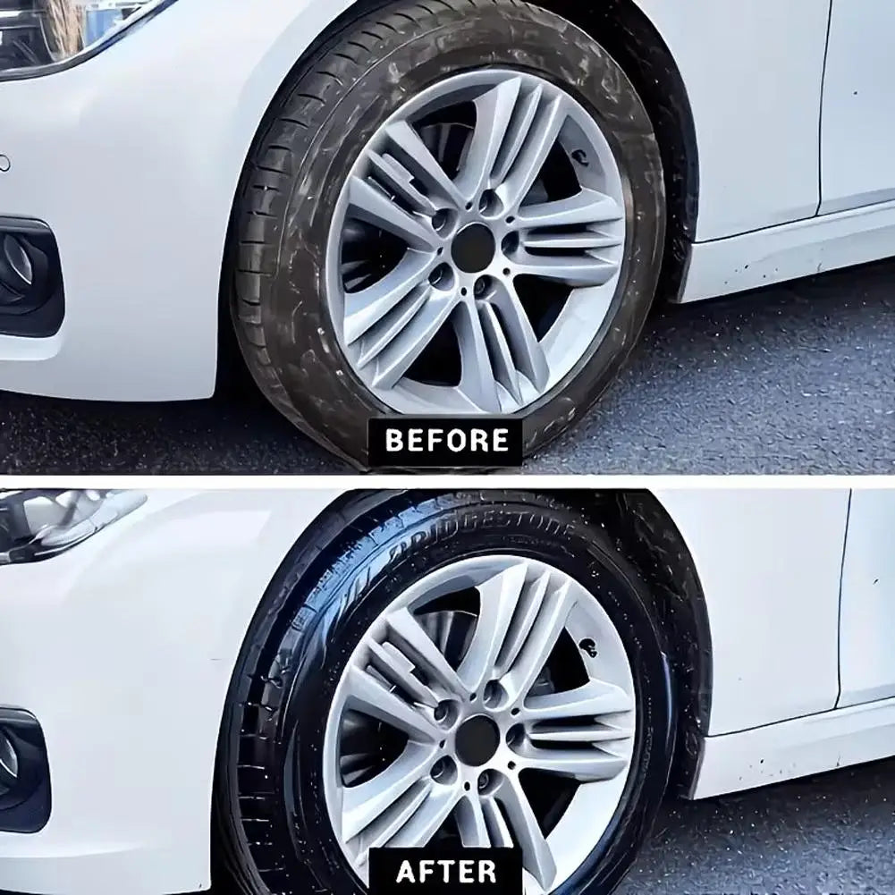 Instant Plastic Renovation Cream 50G/100G- Double Black Restorer for Car Interior Plastic & Leather, Restores Shine Instantly Peaceful Pleasures Health and Wellness