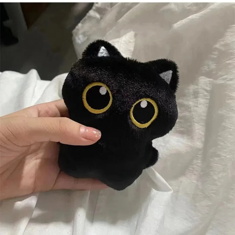 Cute Black Cat Plush Toy | Soft Stuffed Shadow Doll Cushion Stuffed Plush Toy Peaceful Pleasures Health and Wellness