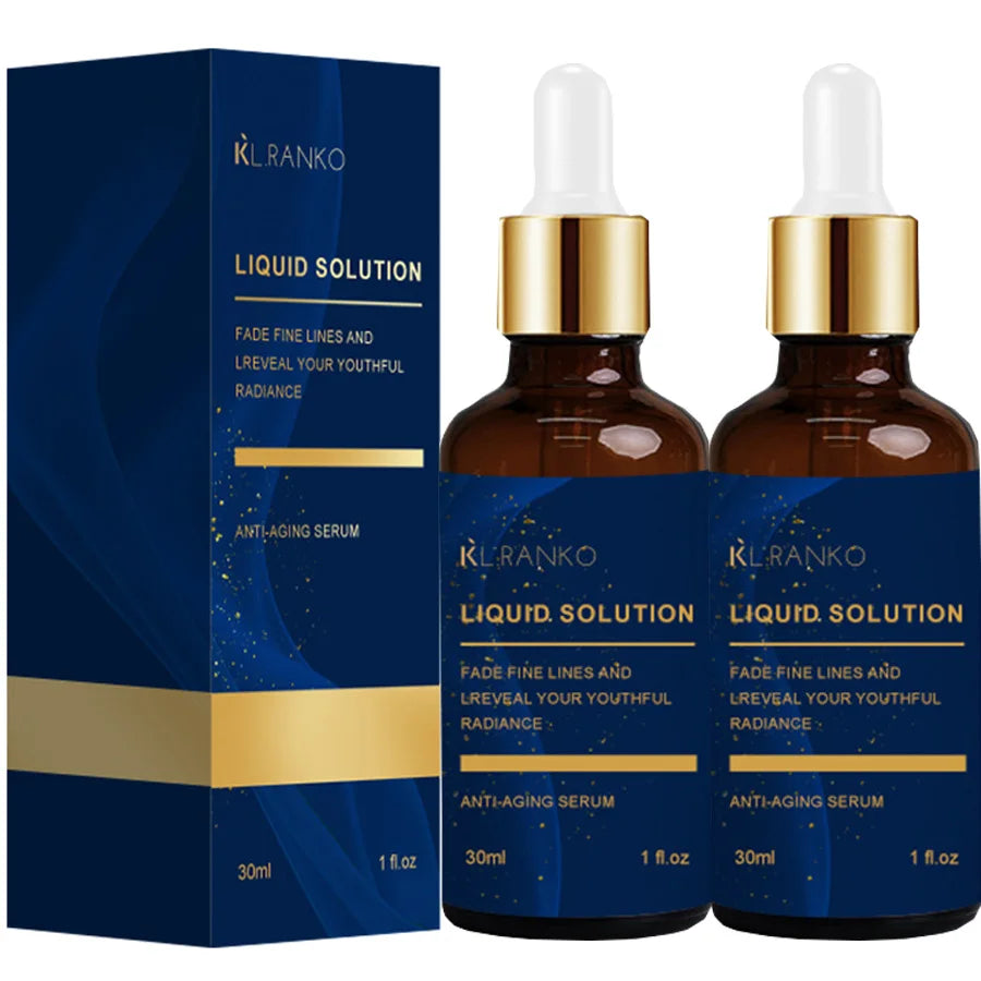Niacinamide Wrinkle Remover Serum Firming Lifting Face Care Anti-Aging Fade Fine Lines Smooth Skin Beauty Facial Essence Liquid Peaceful Pleasures Health and Wellness 2pcsX30ml 30ml