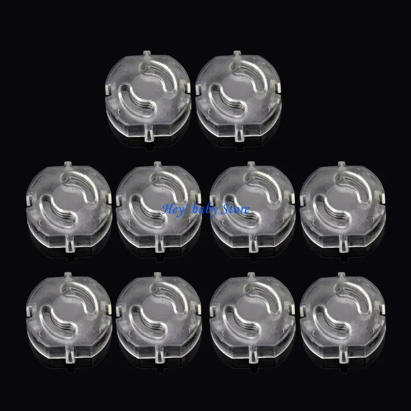 EU Child Safety Outlet Covers – Baby Socket Plugs 10 Pack