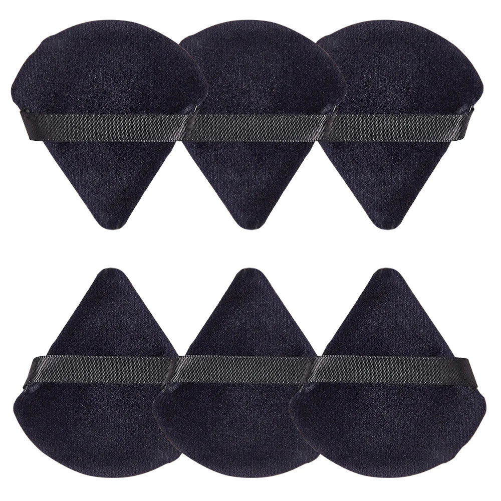 RUNTOIN Triangle Powder Puff Mini Finger Makeup Sponge 6-20 Pc