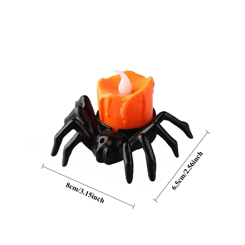 Spider LED Candle Light | Halloween Horror Party Decoration
