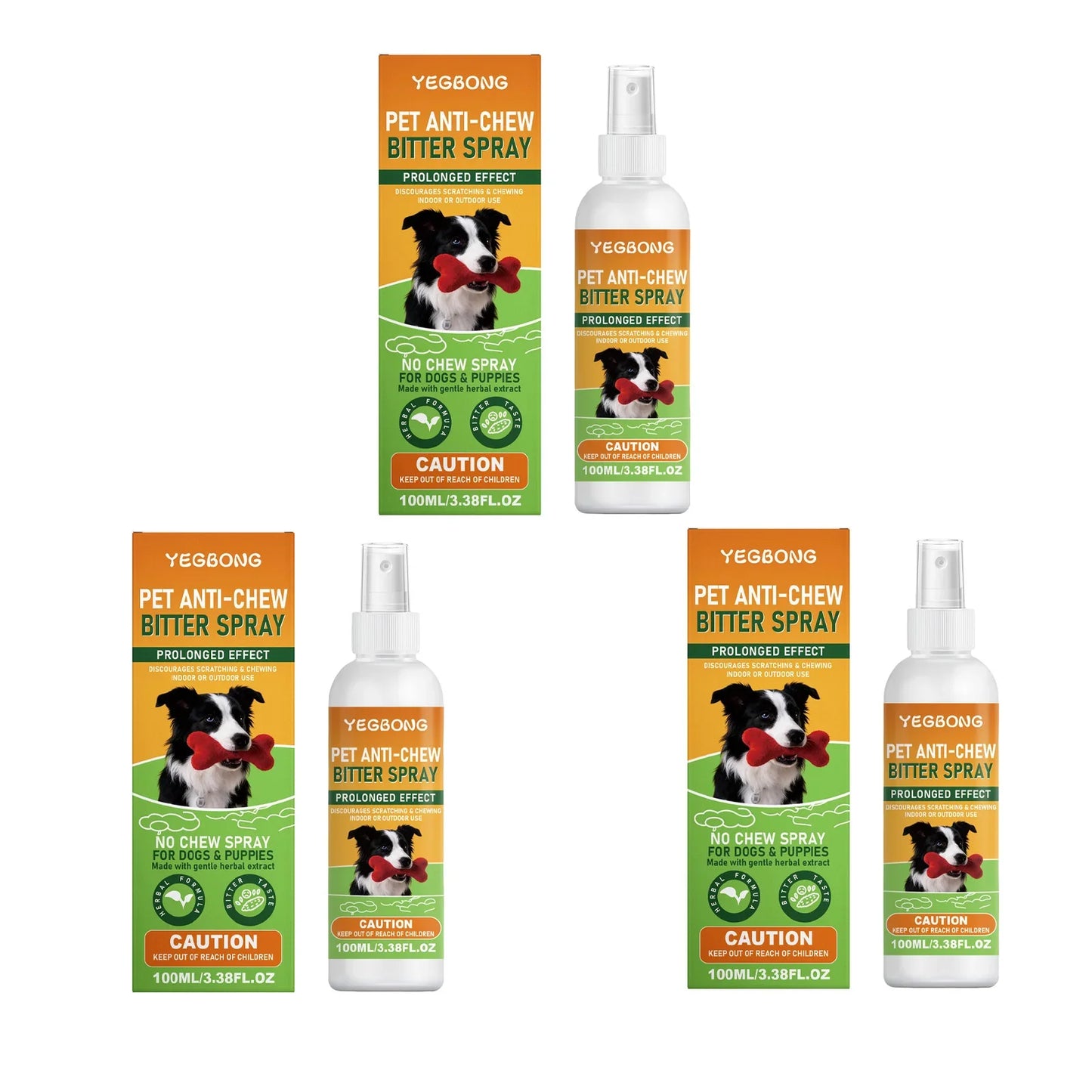 Pet Anti-Chew Bitter Spray – Dog & Cat Training Deterrent