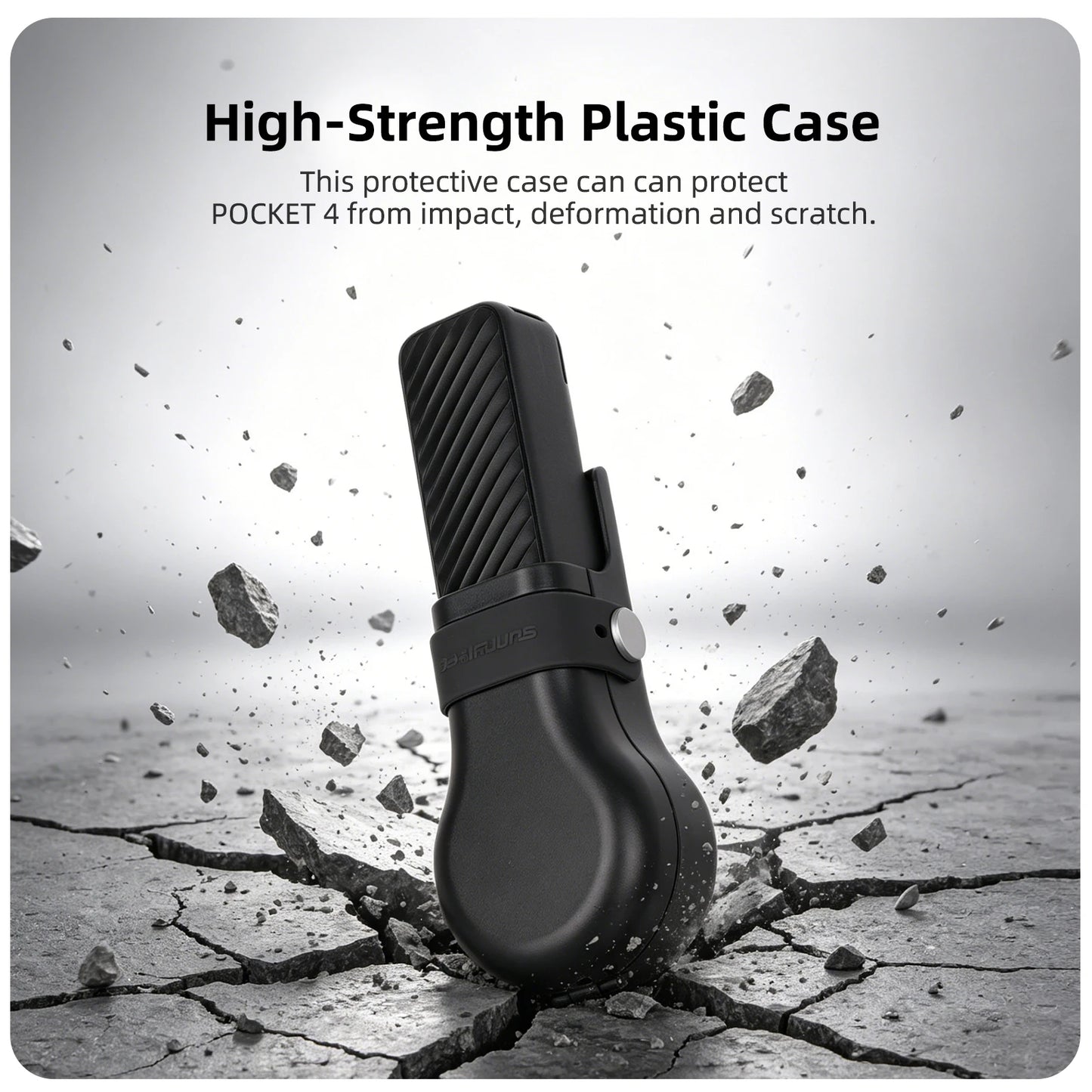 Cute Lightbulb Design Gimbal Camera Lens Protector For DJI Pocket 4/3 Camera Simple Elegant And Versatile—Combining Style Peaceful Pleasures Health and Wellness