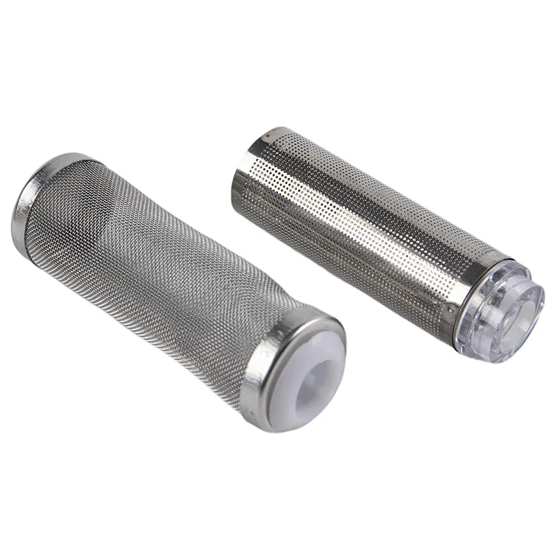 Aquarium Inflow Inlet Filter Stainless Basket Mesh Net Filter Guard Fish Tank Filter Accesories Intake Strainer Pre-Filter Cover Peaceful Pleasures Health and Wellness